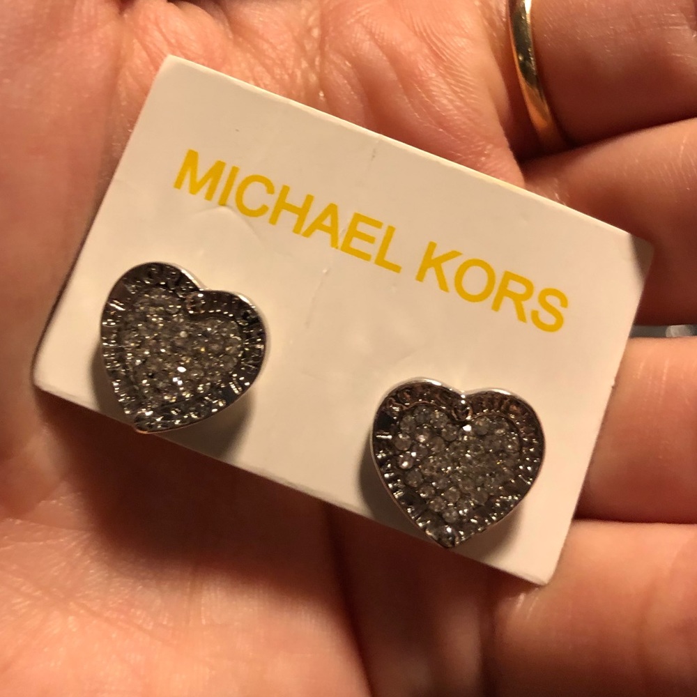 Michael Kors Heart Earrings